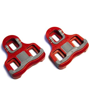 PowerTap P1 Bicycle Pedal Replacement Cleats - Red (6 Degrees) - Buy Online on GoSupps.com