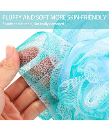 Buy BTYMS 75g Large Loofahs - Exfoliating Shower Sponge Set of 6 | Best Body Scrubber for a Refreshing Bath Experience - Buy Online on GoSupps.com