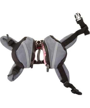 Doggles Dog Extreme Backpack - Gray/Pink - XX-Small - Buy Online on GoSupps.com