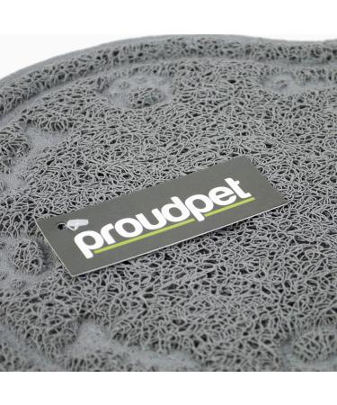 ProudPet Anti-Slip Cat Bowl Feeding Mat - Pet Food Floor Cover (Regular Size) - Buy Online on GoSupps.com