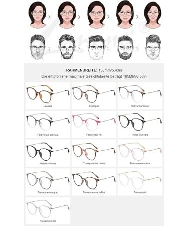 Lanomi Blue Light Filter Reading Glasses for Men & Women - UV400 Protection Anti-Fatigue Oval Frame 2.0 Diopters - Buy Online on GoSupps.com