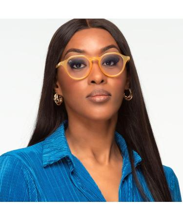 Buy TWIG Computer Glasses LANGEVIN - Blue Light Blocker for Men & Women - Honey Orange Color - Protect Your Eyes Online - Buy Online on GoSupps.com