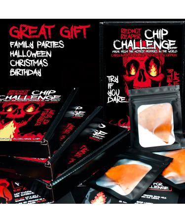 Red Hot Reaper Chip Challenge - Extreme Heat  Hottest Chip Experience - Buy Online on GoSupps.com