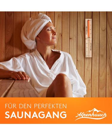 Alpine Breath Sauna Hourglass | 15-Minute Natural Wood Timer | Ultra Fine Sand | Robust Safety Glass | 360 Rotatable | Sauna Book & Assembly Included - Buy Online on GoSupps.com