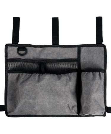 KOUISYY Walker Bag with Cup Holder Large Capacity Storage Pouch Wheelchairs Storage Organizer Bag Walker Rollator Storage Bag Folding Storage Pouch for Seniors Elderly Handicap(Grey) - Buy Online on GoSupps.com