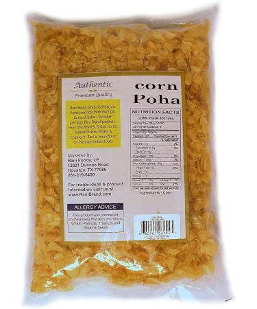 Rani Corn Poha 14oz (400g) All Natural | Gluten Friendly | Vegan | Indian Origin 400g (14oz) - Corn Poha - Buy Online on GoSupps.com