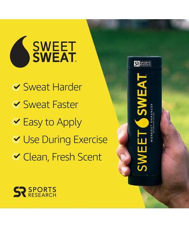 GoSupps.com - Sports Research Sweet Sweat Stick Workout Enhancer 6.4 oz. (182g) - Buy Online on GoSupps.com