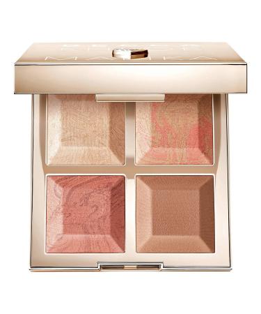 BECCA x Khlo Kardashian & Malika Haqq Bronze Blush & Glow Palette (0.42 oz/12.g) (GOLD/KHLOE)
