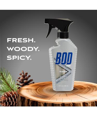 BOD Man Fragrance Body Spray Iconic 8 fl oz - Buy Online on GoSupps.com