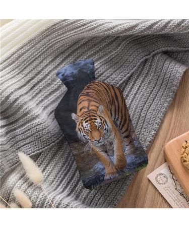 Wildtiger Hot Water Bottle with Plush Cover - Hand Warmer for Adults & Children | 26.5x15.3cm - International Shipping - Buy Online on GoSupps.com