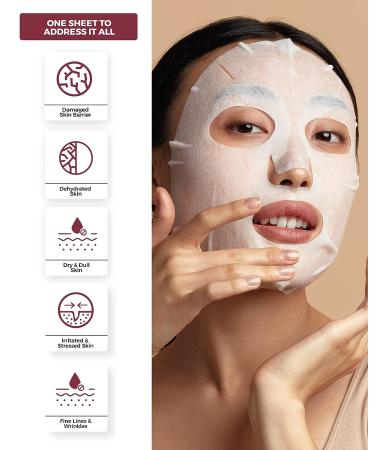 Centellian 24 DERMA MASK III Intensive Formula (23 ml * 10 pcs) - Korean Age-Defying Face Sheet Mask with TECA, Centella Asiatica, EGF & Summer Truffles for Deep Moisturization and Soothing - Buy Online on GoSupps.com