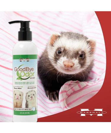 Marshall Pet Products Goodbye Odor Natural Deodorizing Water Supplement for Ferrets - 8 oz - Buy Online on GoSupps.com