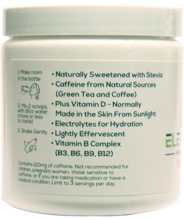 Healthy Energy Drink Powder - Stevia & Natural Caffeine | Elevated Energy Fizzy Drink Mix | Strawberry Lemonade | 30 Servings - Buy Online on GoSupps.com