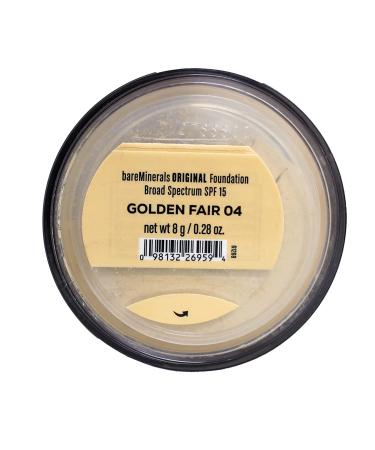 bareMinerals Matte Foundation SPF 15 - Golden Fair 04 (0.28 oz) - Lightweight, Long-lasting Coverage & Sun Protection - Buy Online on GoSupps.com