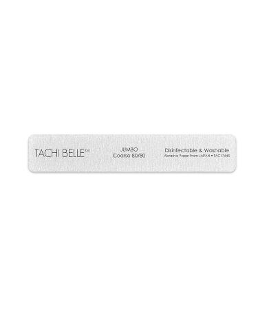 Tachibelle 10 Pcs Premium Japan Abrasive Jumbo File Washable Zebra Nail Art Sanding Files (80/80 Grit) - Nail Care Essential - Buy Online on GoSupps.com
