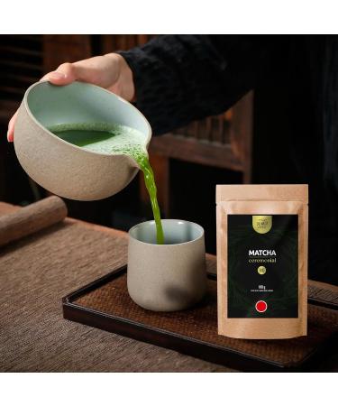 Organic Japanese Matcha Tea CEREMONIAL Quality Powder. 100% Natural. 100Gr Of Reducing Matcha Green Tea Powerful Detoxifier - Buy Online on GoSupps.com