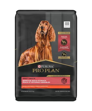 Pro Plan Sensitive Skin & Stomach Salmon Dry Dog Food 13.6kg Dry Dog Food Salmon & Rice 13.6 kg (Pack of 1)