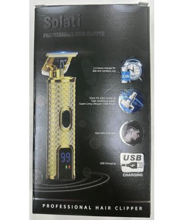 Solati Professional Beard Trimmer with IPX6 Waterproof Design and LCD Display - Ideal Gift for Men - Buy Online on GoSupps.com