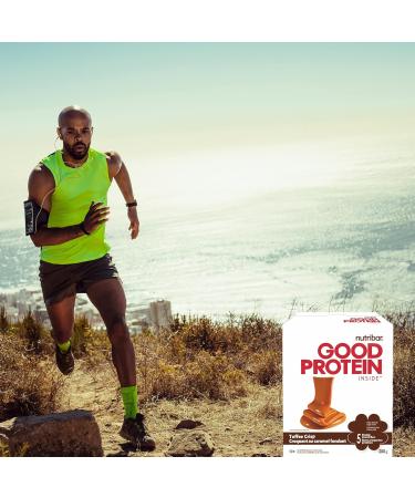 Nutribar Good Protein High Protein Bars Chocolate Chip 13g Protein 5 Bars - Buy Online on GoSupps.com
