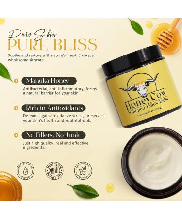 4oz Beef Tallow for Skin & Face | 100% Grass-Fed Tallow Face Moisturizer | Natural Beef Tallow Balm for Sensitive Skin 4 Ounce (Pack of 1) - Buy Online on GoSupps.com