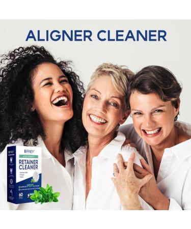 Cleaner Tablets for Difiney Anti Snoring Device: Retainer Cleaner for Invisalign Night Guard Deep Denture Cleaning Odor Stain & Plaque Remover 60 Mint Tablets 2-Month Supply - Buy Online on GoSupps.com