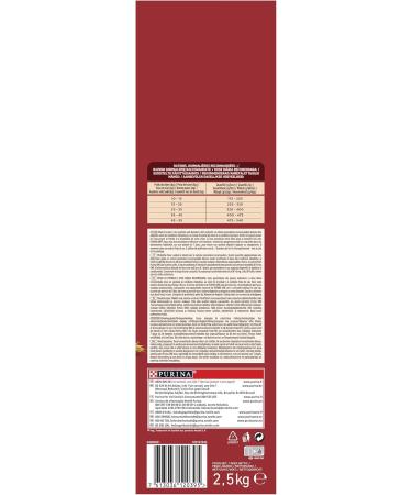 Purina One Medium/Maxi 10 kg Dog Food 4 Bags of 2.5 kg each - Buy Online on GoSupps.com