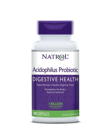 Natrol Acidophilus Probiotic 1 Billion 100 Capsules
