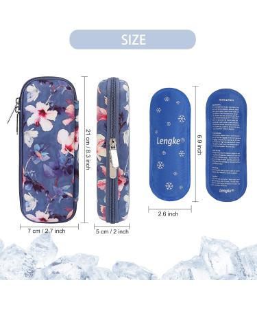 Bomkee Insulin Pen Bag Insulin Cooling Medication Bag for Diabetes with 2 Cooling Packs | Travel Friendly & Stylish - Buy Online on GoSupps.com