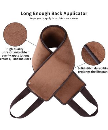 Molain Lotion Applicators for Your Back Apply Lotion to Back Easily Back Buddy Lotion Applicator for Back Self Applicator Work with Self Tanning Mitt When Apply Tanning Lotion coffee - Buy Online on GoSupps.com
