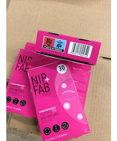 Nip + Fab Salicylic Acid Fix Pimple Patches - Tea Tree Acne Treatment | Treat Skin Impurities | 30 Pieces - Buy Online on GoSupps.com
