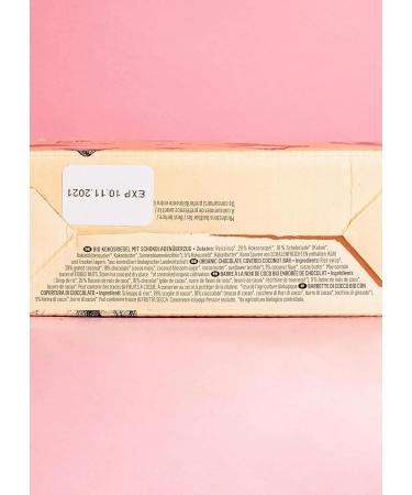 KoRo - Super Chocolate Bar filled with coconut - 10 x 30 g - Perfect snack for small cravings - Vegan - Gluten free - Palm oil free - Buy Online on GoSupps.com