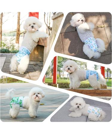 Shop Demigreat Folter Pants for Bitches | High-Suction Women's Bandages & Adjustable Dog Diapers | 3-Piece Set in Green Leaves - Buy Online on GoSupps.com