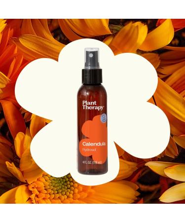 Plant Therapy Calendula Hydrosol 4 oz (Flower Water) by-Product of Essential Oils - Buy Online on GoSupps.com