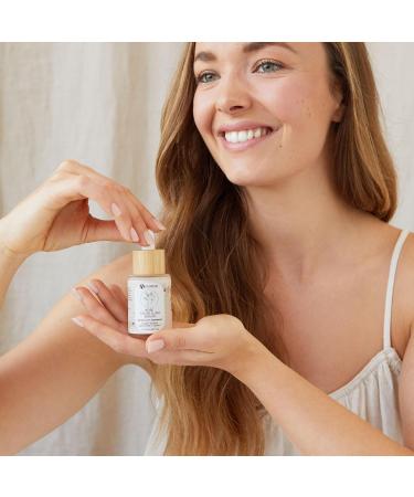 Ecodrop Matrixyl 3000 & Hyaluronic Acid Serum - 30ml | Powerful & Advanced Rose-Scented Daily Anti-Ageing & Anti-Wrinkle Facial Skin Repair Treatment with Vitamin C | Vegan & Cruelty-Free Skincare - Buy Online on GoSupps.com