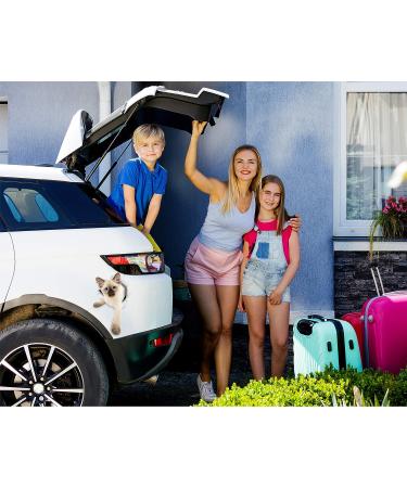 Winston & Bear Siamese Kitten Cat 3D Stickers - 2 Pack for Wall, Bedroom, Fridge, Toilet - Retail Packaged - Buy Online on GoSupps.com