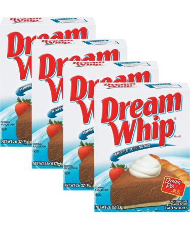 Dream Whip, Dessert Topping, 2.6-Ounce Box (Pack of 4)