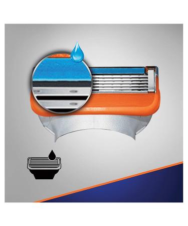 Gillette Fusion5 Men's Razor Blades - Pack of 16 Refills with Precision Trimmer - Buy Online on GoSupps.com