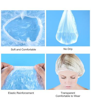 Buy TUPARKA 120pcs Disposable Shower Caps - Perfect for Home Hotels Spas & Salons | International Shipping Available - Buy Online on GoSupps.com