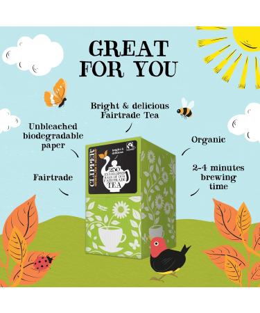 Clipper Fairtrade Daily Mix 250 Tea Bags - Buy Online on GoSupps.com