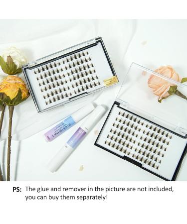 Shop Lankiz Manga Cluster Eyelashes - Brown Individual Lashes for DIY Eyelash Extensions | Natural Manga-Style Fake Lashes - Buy Online on GoSupps.com