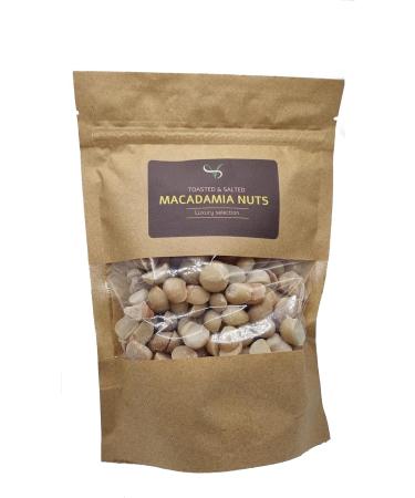 Toasted & Salted Macadamia Nuts - 125g Rich and Buttery 125g - Buy Online on GoSupps.com