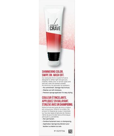 HFC Prestige Products Ltd Clairol Colour Crave NonPermanent Hair Makeup Ruby 45 ml robijnrood - Buy Online on GoSupps.com