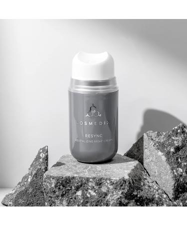 Cosmedix Resync Revitalizing Night Cream Restore Radiance and Revive Dull Tired Skin Vitamin C Reduces Redness and Encourage Bright Complexion Improve Elasticity and Firmness 512 ml - Buy Online on GoSupps.com