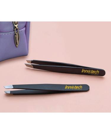 4Pcs Precision Eyebrow Tweezers Set - Rust-Free Stainless Steel for Hair Removal | Ideal for Women & Men | Plucking Tools for Ingrown Hairs - Buy Online on GoSupps.com