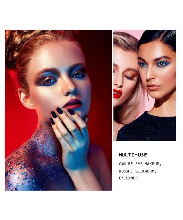 Buy Mimore 12 Color Eyeshadow Pencil Set - Glitter Waterproof Eyeliner & Luminous Shadow Stick - Professional Makeup for Stunning Eyes - Buy Online on GoSupps.com