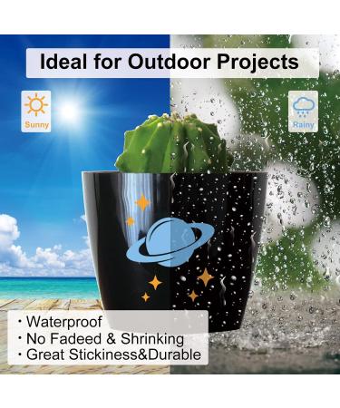 Quefe 82pcs Permanent Vinyl for Cricut - 12x12 Adhesive Vinyl Sheets in 40 Assorted Colors - Ideal for Signs, Scrapbooking, Car Decals, and Craft Cutters - Buy Online on GoSupps.com