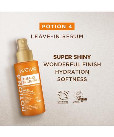 Buy Kativa Brazilian Keratin Straightening Treatment with Hyaluronic Acid | Premium At-Home Hair Care - Buy Online on GoSupps.com