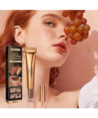 Liquid Bronzer Stick Stick for Cheeks | Makeup Creamy Texture Highlighting Shade Makeup with Air Cushion Applicator Hondony Highlighter (Rose Gold) - Buy Online on GoSupps.com