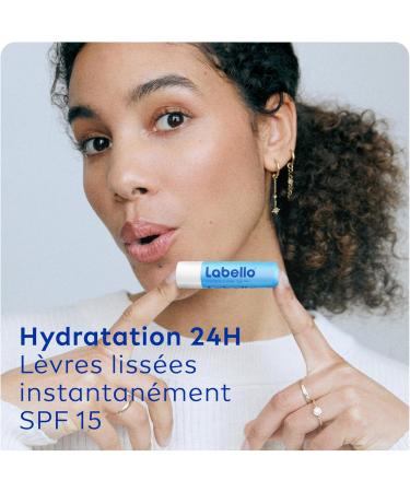LABELLO Duo Hydro-Care (2 x 5.5 ml) Lip balm SPF 15 long-lasting hydration for 24 hours Lip care enriched with natural oils and shea butter - Buy Online on GoSupps.com