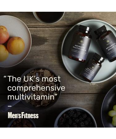 Inessa BIOACTIVE Advanced Multivitamin with Optimal CoQ10, Vitamin D3, B Spectrum, K2, A, 5-MTHF, Folic Acid, Zinc & Lutein | High Absorption Formula - Buy Online on GoSupps.com